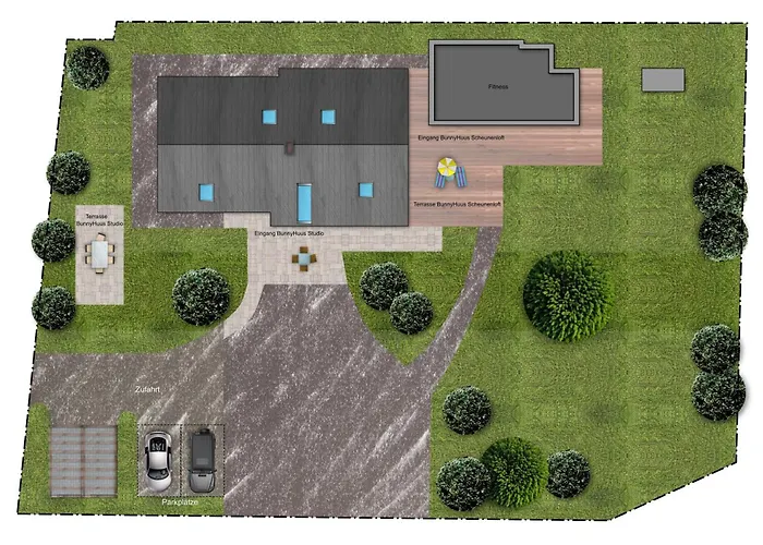 Apartment Design-landhaus Bunnyhuus - Gesamtes Haus *